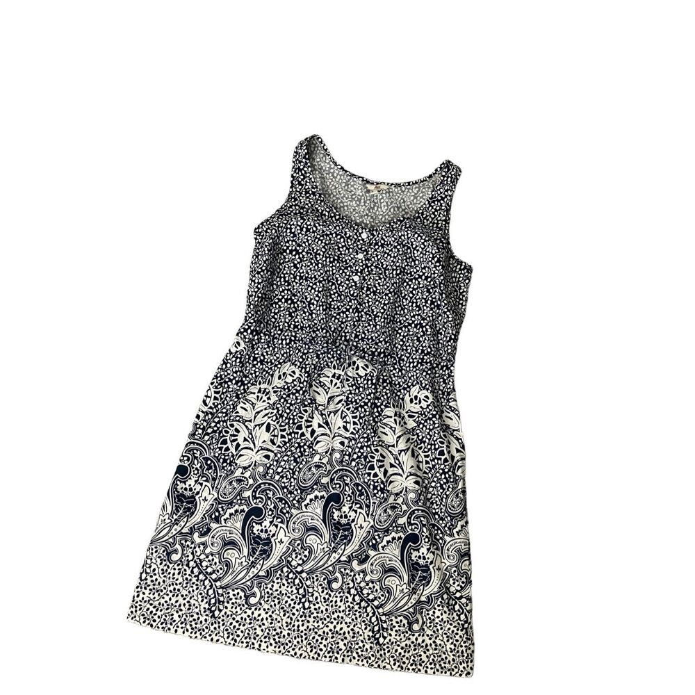 G. H.Bass & Co.| floral a-line sleeveless dress size 12